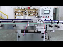 Máquina de rotulagem automática de garrafa redonda pneumática vidro para lata de cosméticos 300 kg