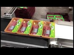 QR Code liso lateral superior da data do código de barras de Label Applicator For da impressora