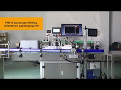 Máquina de rotulagem e codificação automática de lata de cerveja pneumática