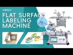 Máquina automática de rotulagem para plano plano plano superior e inferior 1200 L * 700 W * 600 H mm