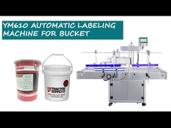 Tecnologia avançada de rotulagem YIMU YM610 Máquina automática de rotulagem de baldes de grandes recipientes